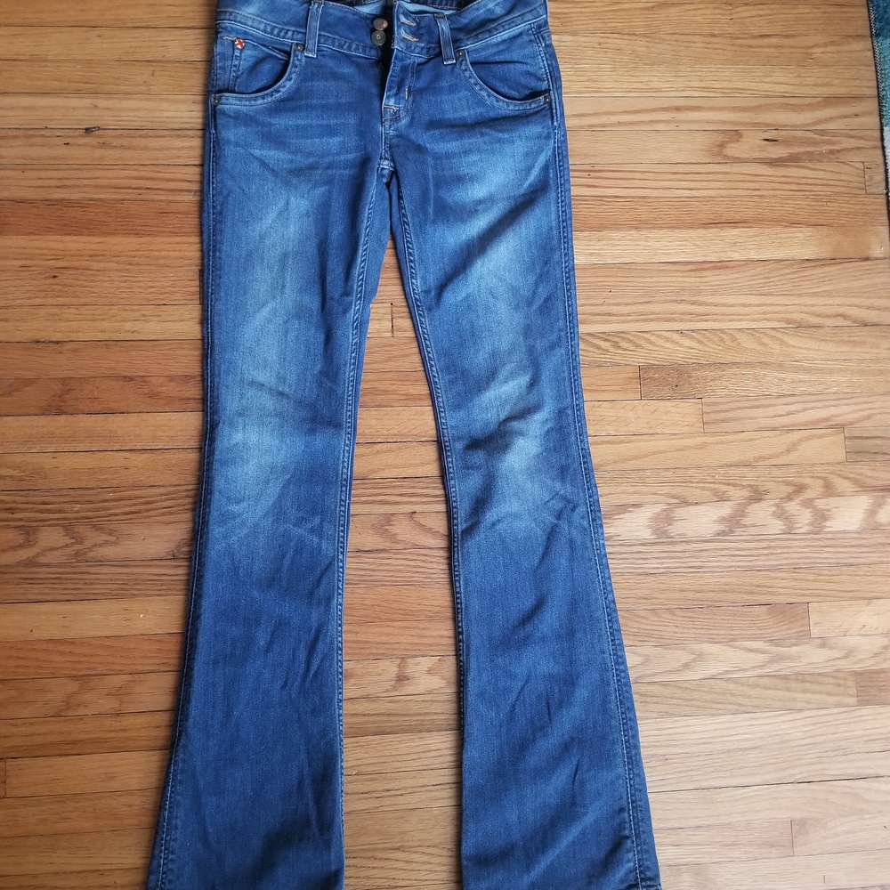 Hudson Jeans Blue Flare & Wide Leg